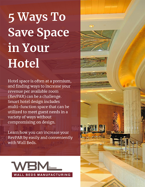 5 ways to save space in your hotel