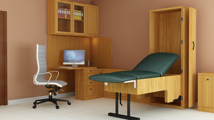 Product Feature Fold Out Medical Exam Table Wall Beds Manufacturing